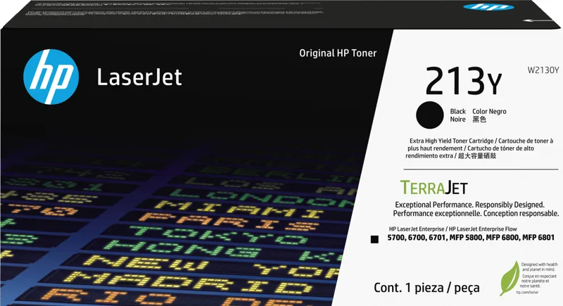 HP Toner Svart 213Y 18K
