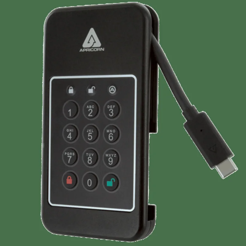 Apricorn AEGIS NVX 2TB SSD Ruggedized Encrypted