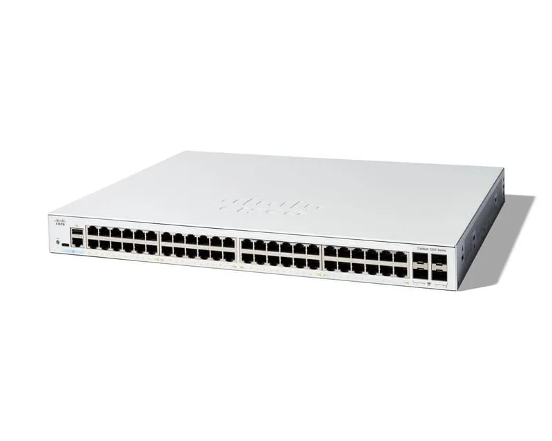 Catalyst C1200 Smart 48x1GbE 4x1GbE SFP Switch