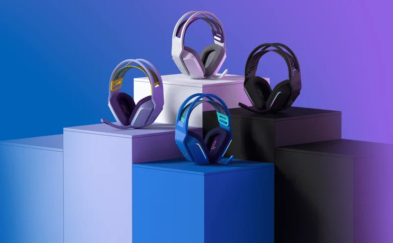 Logitech G733 Lightspeed Trådlöst RGB-Headset
