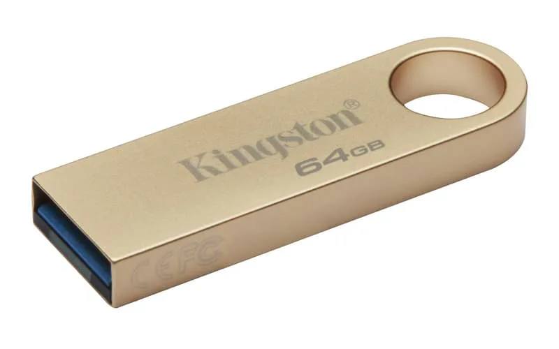 Kingston 64GB 220MB/s Metal USB 3.2 Gen 1 DataTraveler SE9 G3