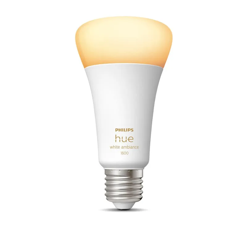 Hue White ambiance A67 – E27 smart ljuskälla – 1600