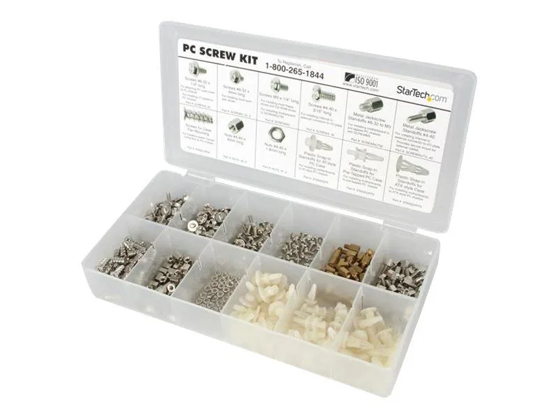 StarTech.com Deluxe Assortment PC Screw Kit