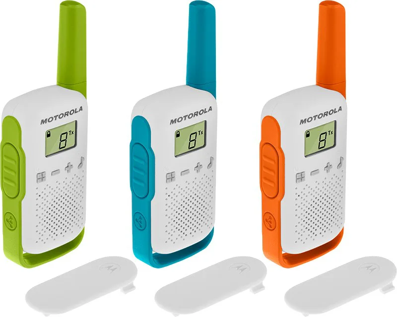 MOTOROLA T42 RADIOTELEFONER, TREPACK