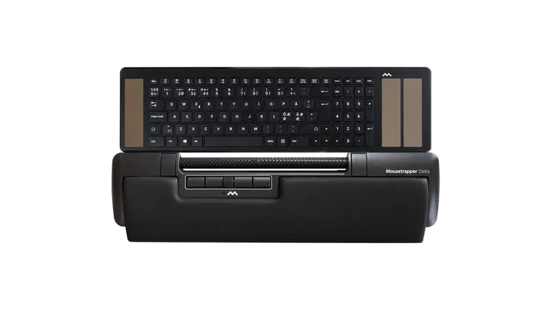 Mousetrapper Delta Extended & Type Keyboard