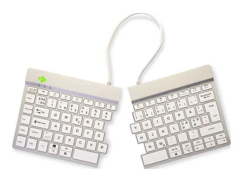 R-Go Tools Split Break Ergonomic Keyboard Nordic Wireless