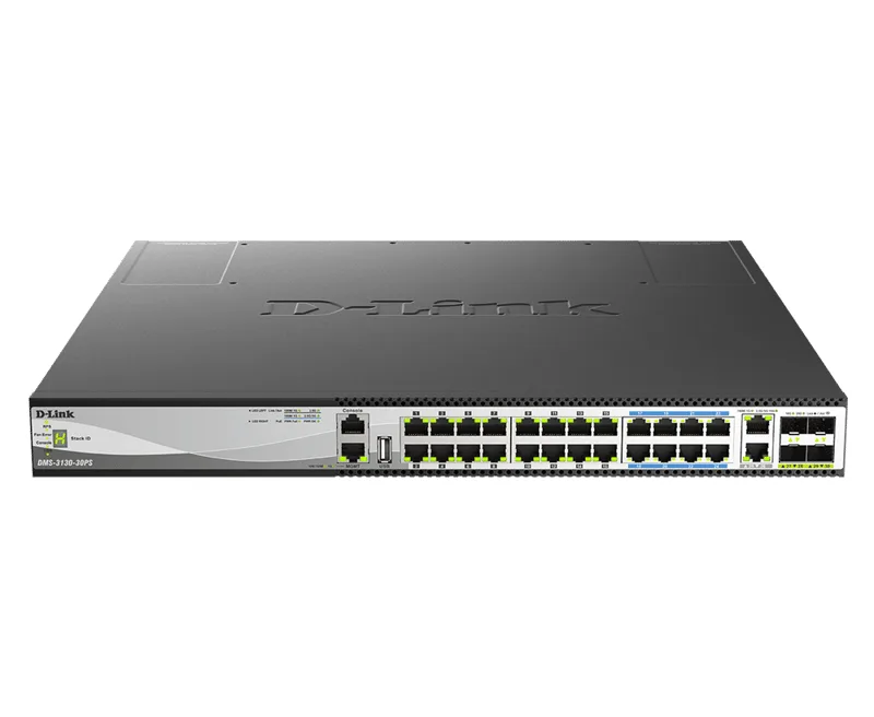 D-Link DMS-3130-30PS hanterad L3 10G Ethernet