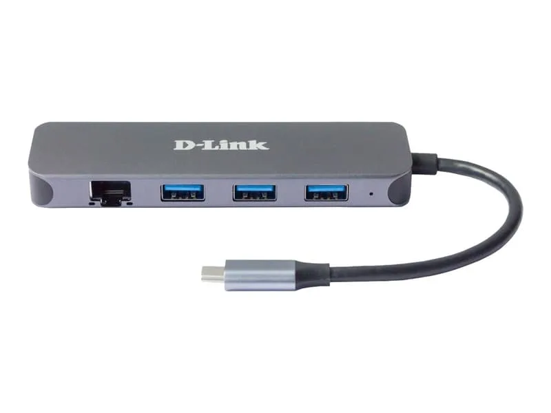 D-Link DUB-2334 dockningsstationer för bärbara datorer Kabel