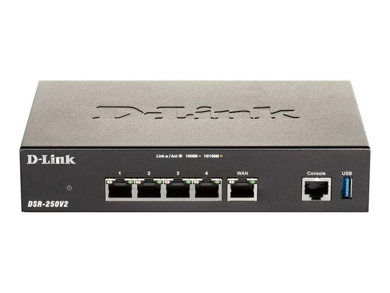 DSR-250V2 Unified Services VPN Router