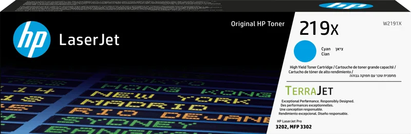 HP Toner Cyan 219X 2.5K