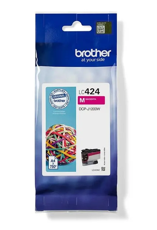 Brother Bläck Magenta 750 Sidor LC-424M