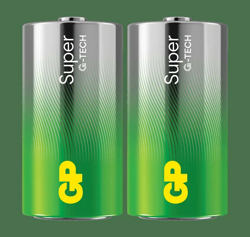 Batteries Super Alkaline GP14A Engångsbatteri C, LR14 Alkalisk