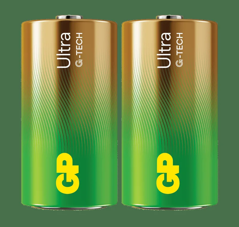 Batteries Ultra Alkaline GP14AU Engångsbatteri C, LR14 Alkalisk