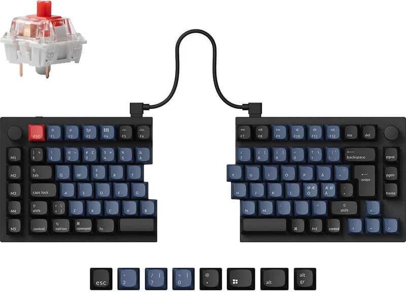 Q11 Split - Gateron G Pro Red