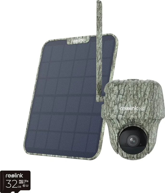 Go Ranger PT 8MP 4G PTZ Utomhuskamera + Solpanel