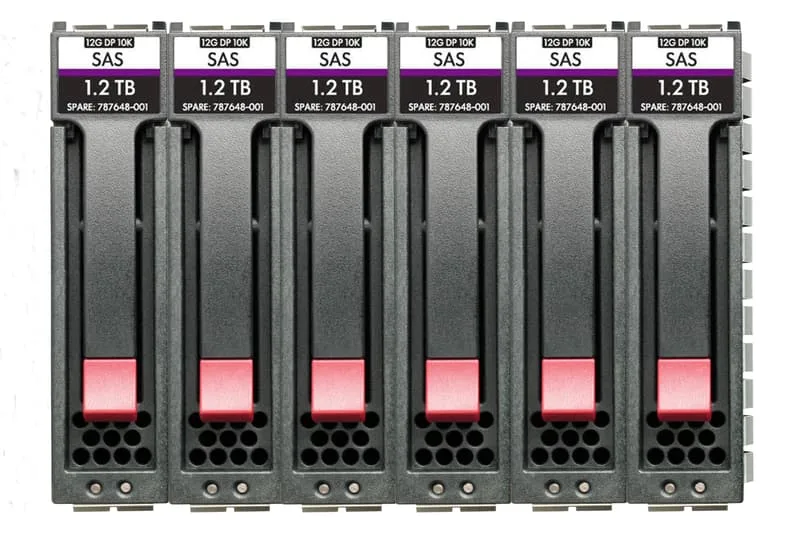 MSA 72TB SAS 12G Midline 7.2K LFF (3.5in) M2 1yr Wty 6-pack HDD Bundle interna hårddiskar 7200 RPM 3.5"