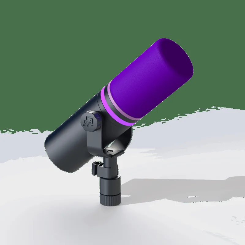 Mic Foam Windscreen - Purple