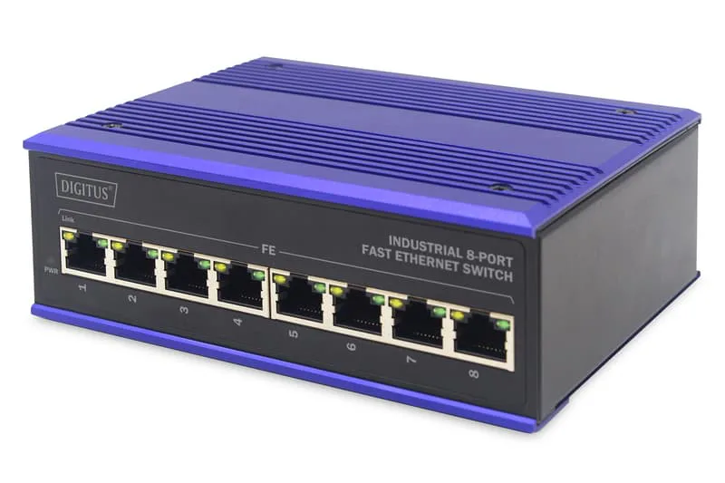 Digitus 8-Port Industrial Switch