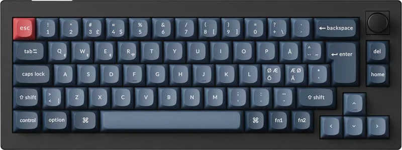 Keychron V2 MAX 65% Knob Wireless Custom QMK/VIA Jupiter Red Switches