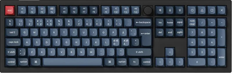 Keychron V6 MAX 100% Knob Wireless Custom QMK/VIA Jupiter Red Switches