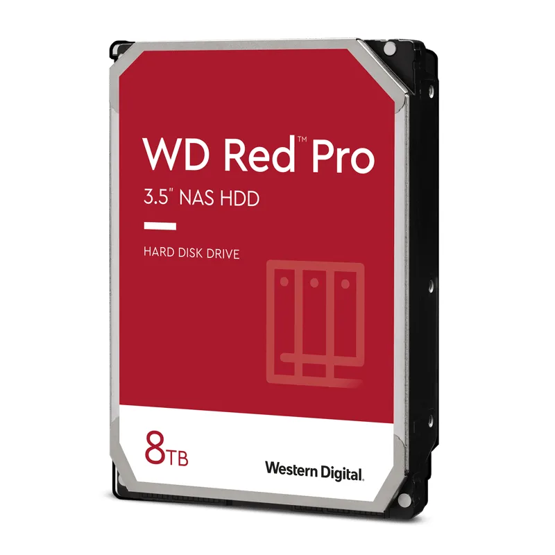 Western Digital HDD-skrivbord Red Pro 8TB 3.5 SATA 256MB