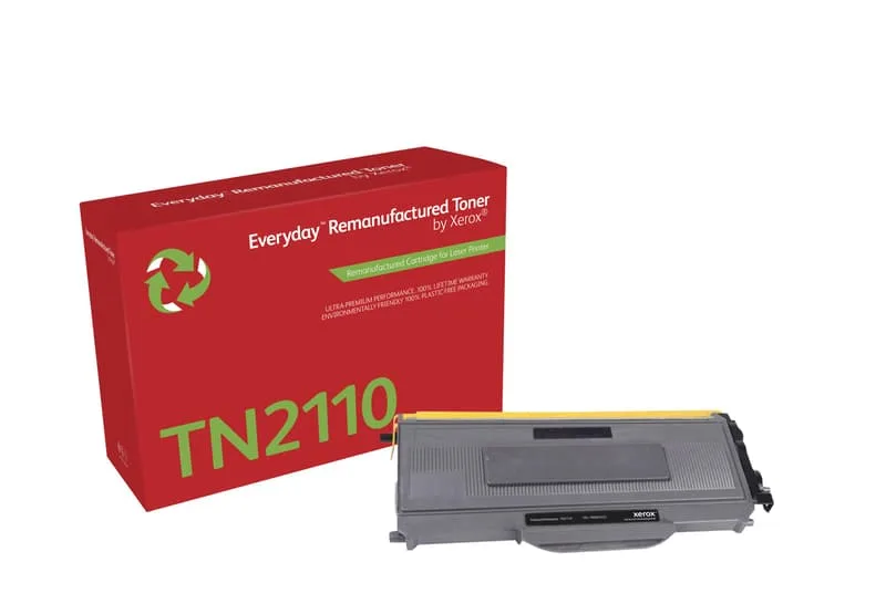 Xerox Everyday Toner Ersätter Brother Svart TN2110