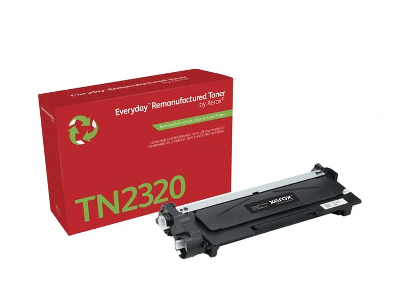 Everyday Toner Ersätter Brother Svart TN2320 2.6K Hög Kapacitet