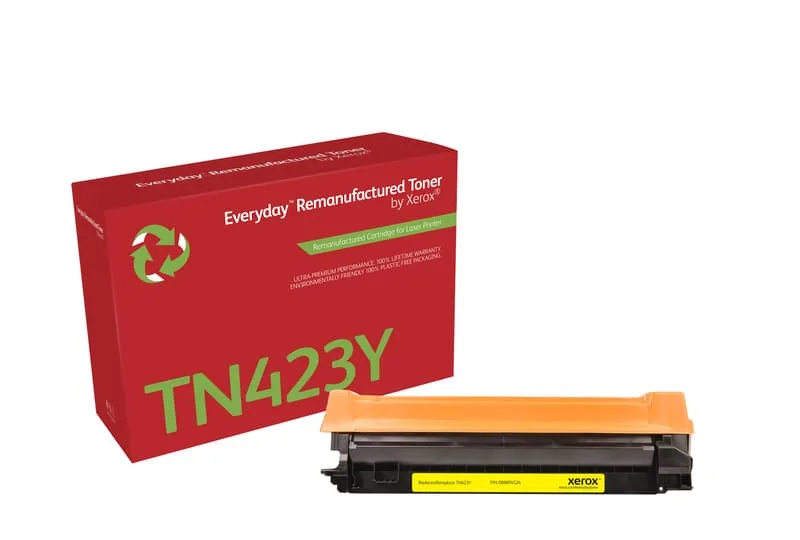 Xerox Everyday Toner Ersätter Brother Gul TN423Y
