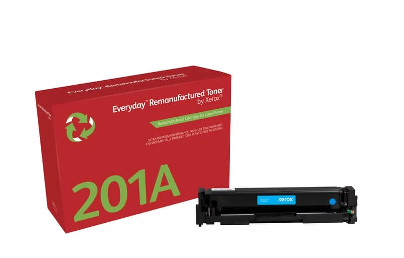 Xerox Everyday Toner Ersätter HP Cyan CF401A