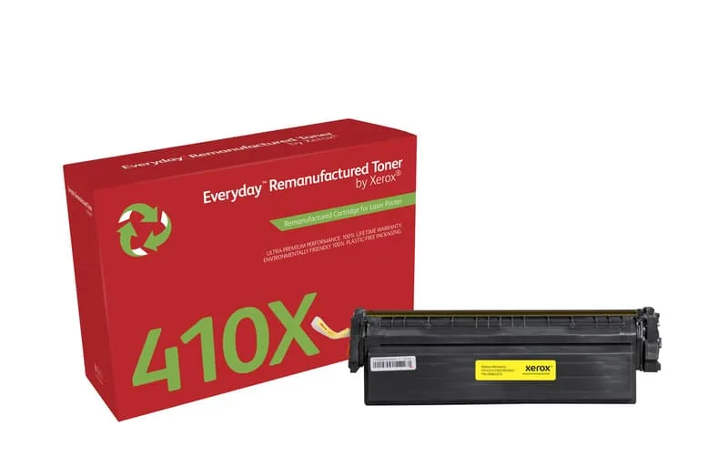 Everyday Toner Ersätter HP Gul CF412X (HP 410X) 5K Hög Kapacitet