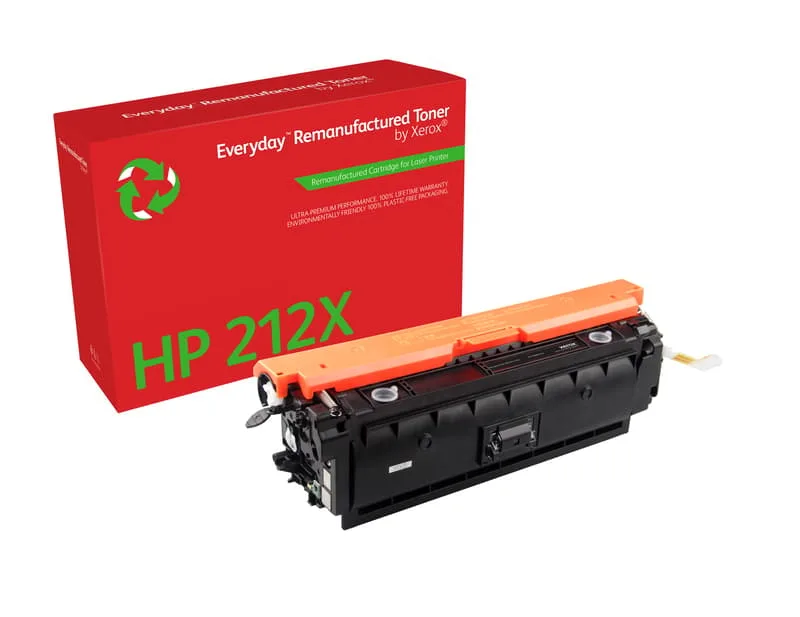 Everyday Toner Ersätter HP Svart W2120X (HP 212X) 13K Hög Kapacitet