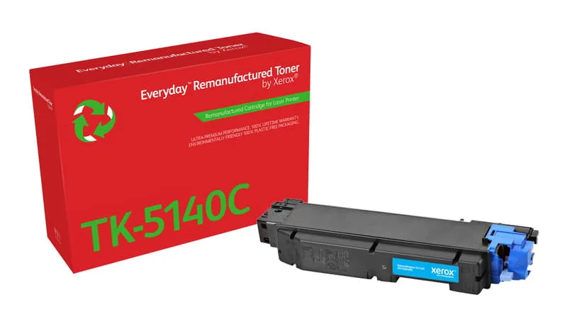 Xerox Everyday Toner Ersätter Kyocera Cyan TK-5140C