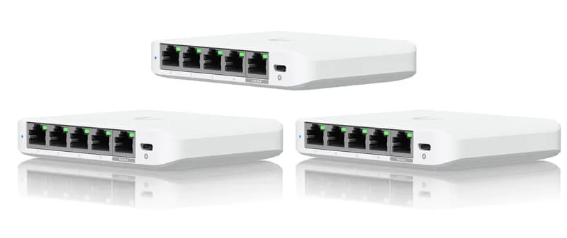 UniFi USW Flex Mini 2.5G 3-Pack