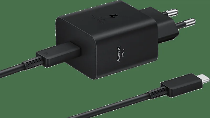 Samsung 45w Strömadapter med USB-C kabel