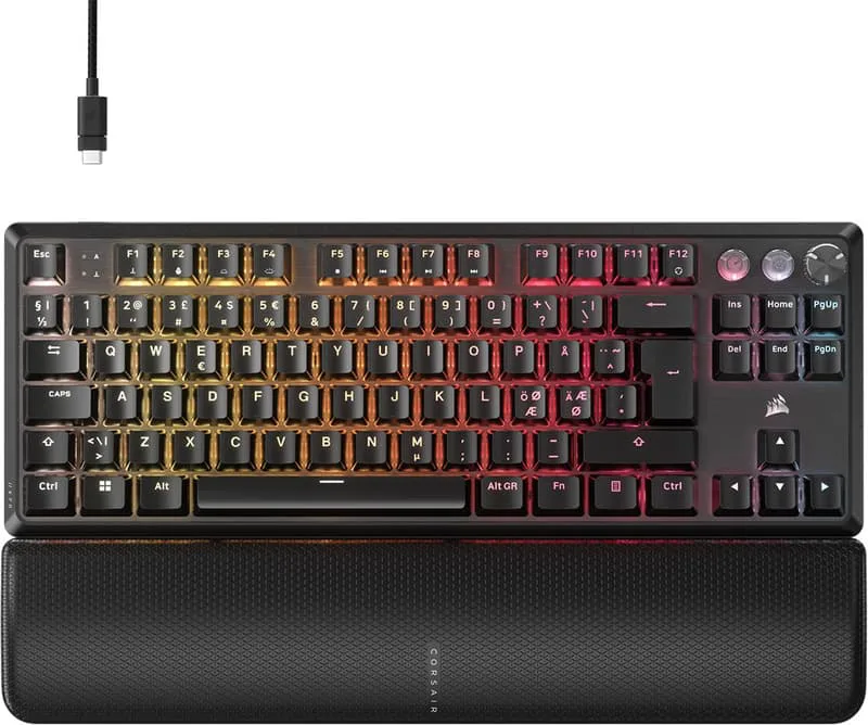 Corsair K70 Pro TKL Trådbundet Magnetiskt Tangentbord