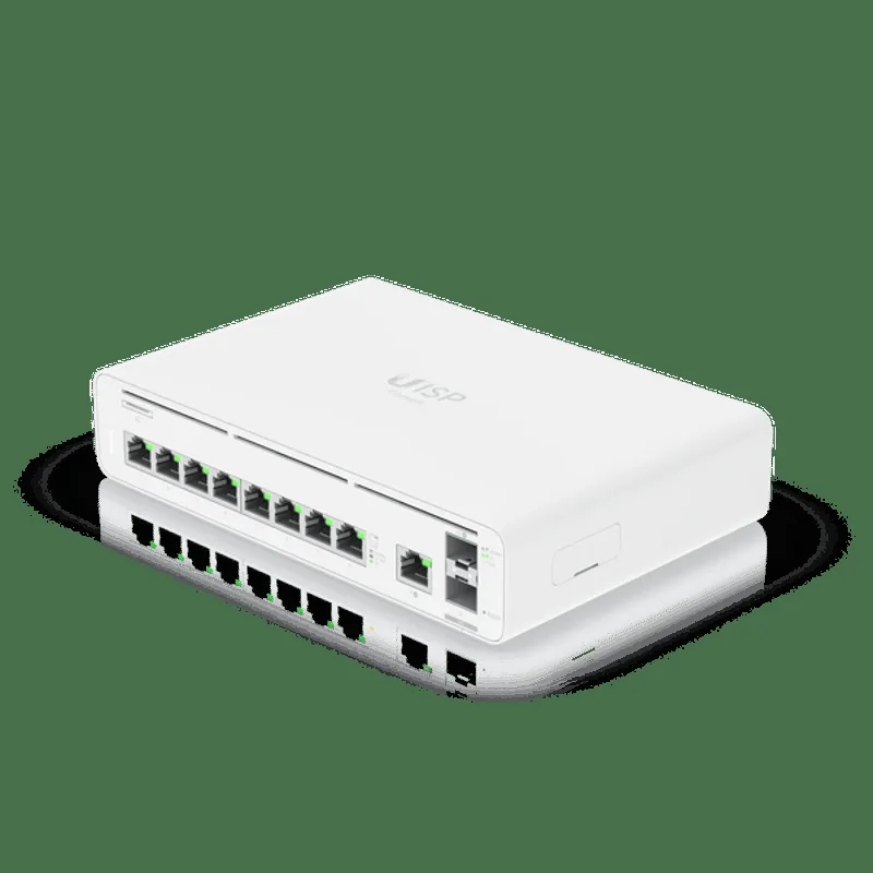 Ubiquiti Networks UISP Console, 9x1GbE LAN, 2x10GbE SFP+, rackmonterbar 1U