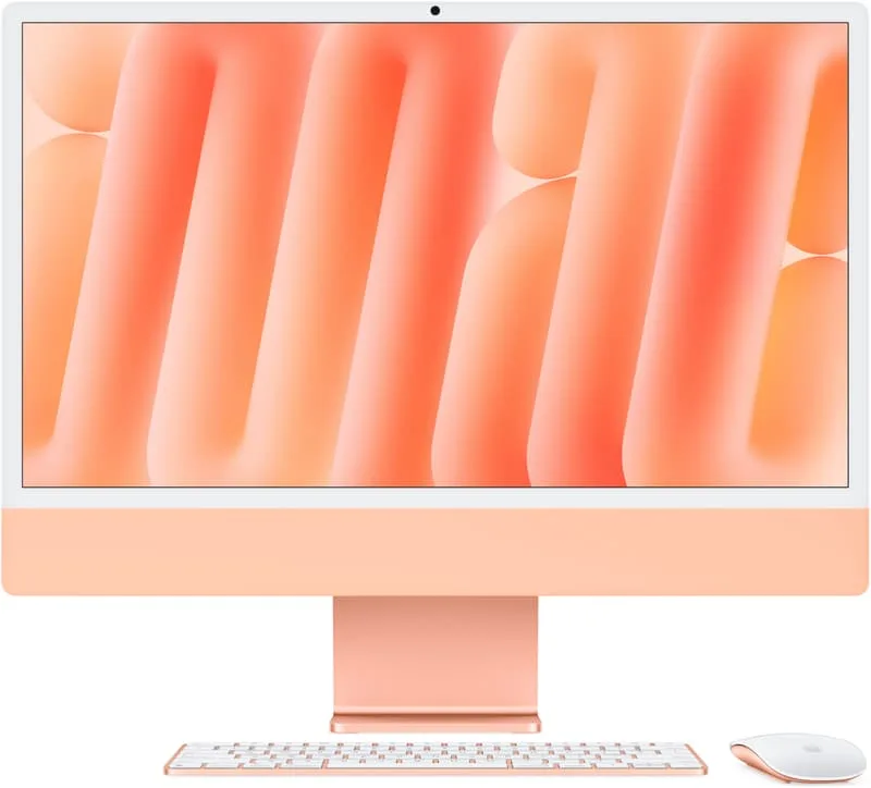 Apple iMac (2024) 24" Orange