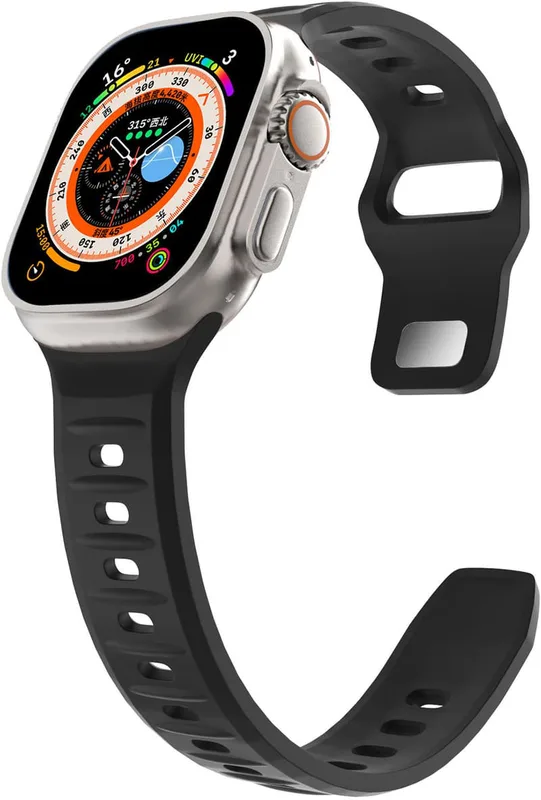 Gummiarmband för Apple Watch 42/44/45/49