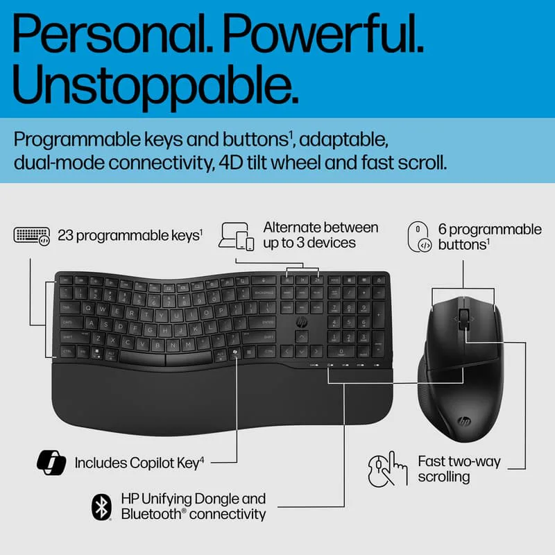 685 Comfort Mice & Keyboard Combo