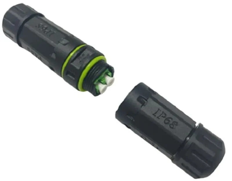 IP68 skarvkontakt för LC Duplex-fiber