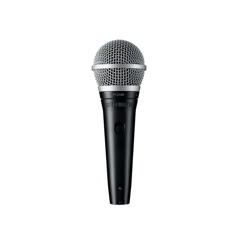 Shure PGA48-mikrofon + 1/4"-XLR-kabel
