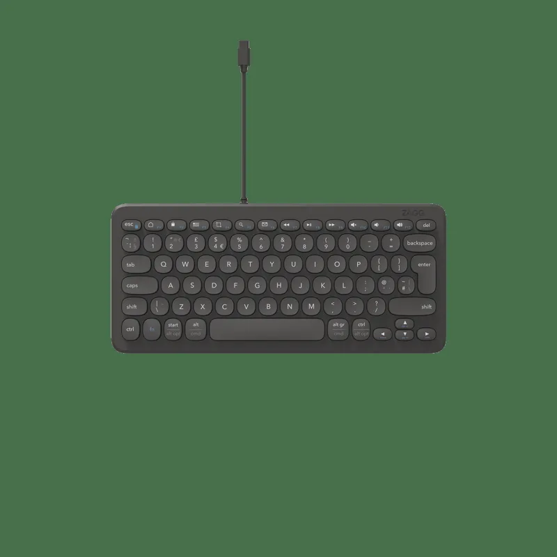 Zagg Universal Keyboard USB-C Wired Nordic