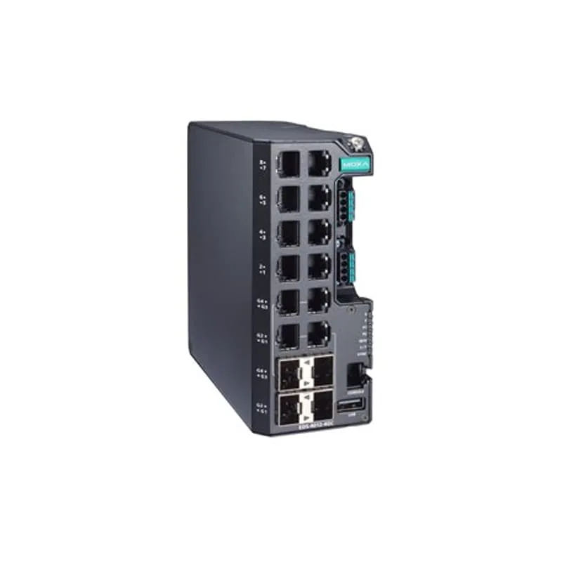 EDS-4012-4GS-LV 8xFE 4xSFP Industrial Switch
