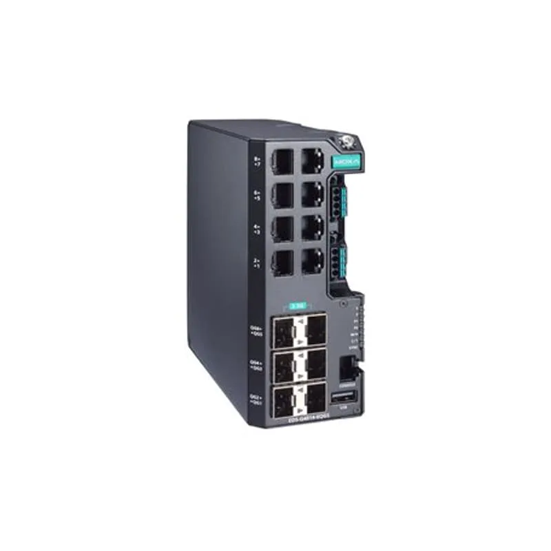 EDS-G4014-6QGS-LV 8xGE 6x2.5GSFP Industrial Switch