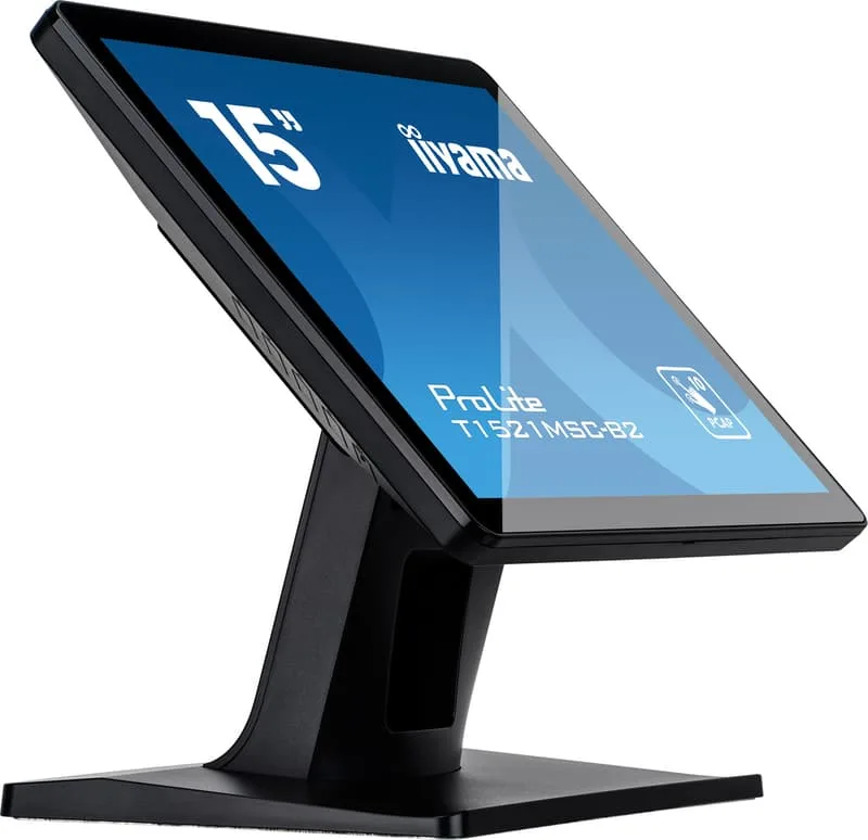 iiyama ProLite T1521MSC-B2 skärm LED-bakgrundsbelysning 15" TN 8ms