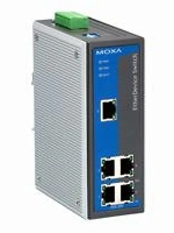 Moxa EDS-305 5-ports industriell ohanterad Ethernet-switch