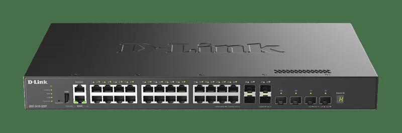 DXS-3410-32XY nätverksswitchar hanterad L3 Fast Ethernet (10/100) Svart