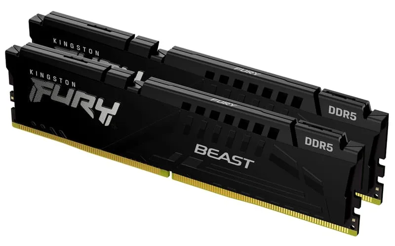 Kingston FURY Beast Black EXPO DDR5 64GB (2 x 32GB) 5600MT/s CL36 DIMM Desktop Gaming Memory Kit med 2