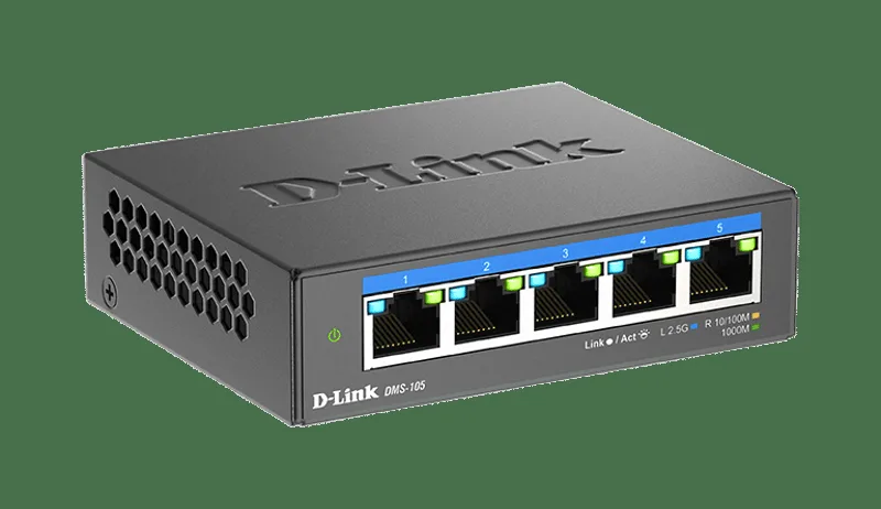 D-Link DMS-105/E 5-Port 2.5GE-switch
