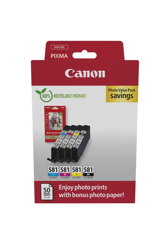 Canon Bläck Multipack CLI-581